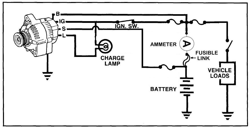 Denso 4 Wire Alternator Wiring Diagram